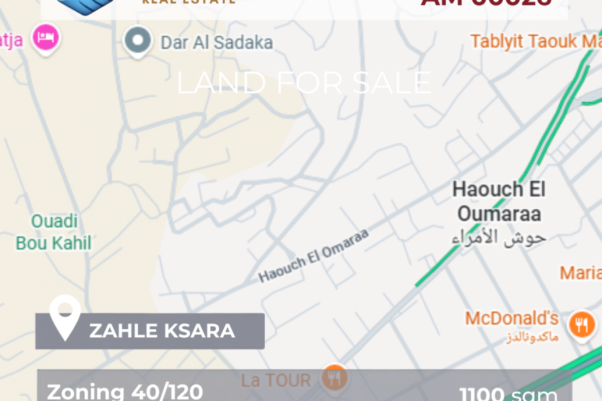 Land for Sale in Zahle, Lebanon